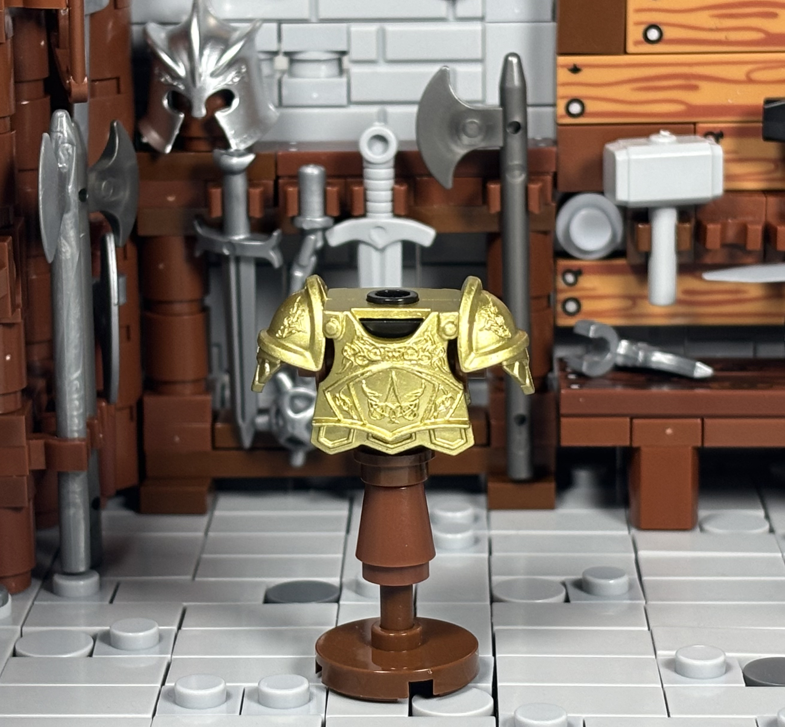 King's Gold Breastplate