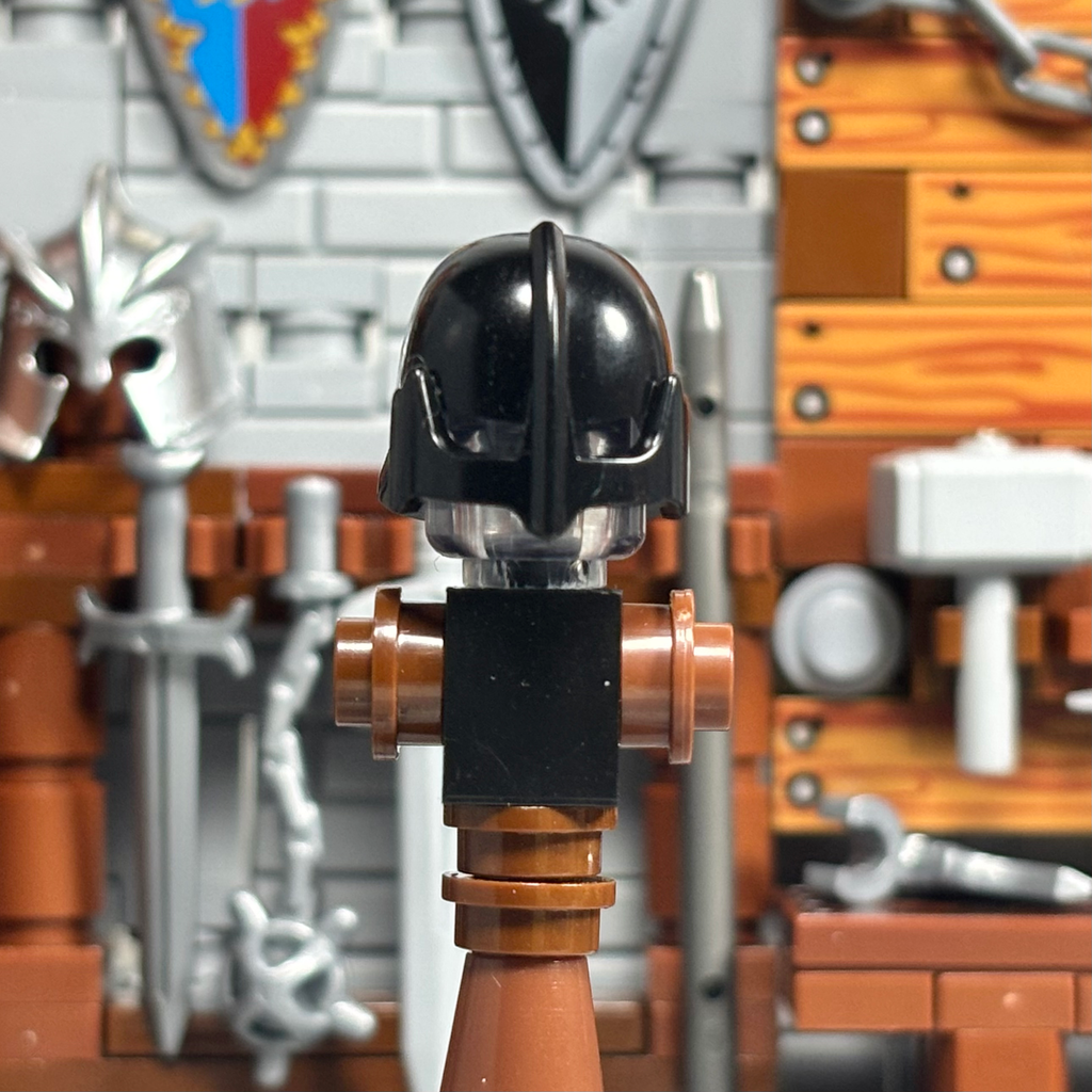 Sharp Open Faced Sallet Inspired Helm