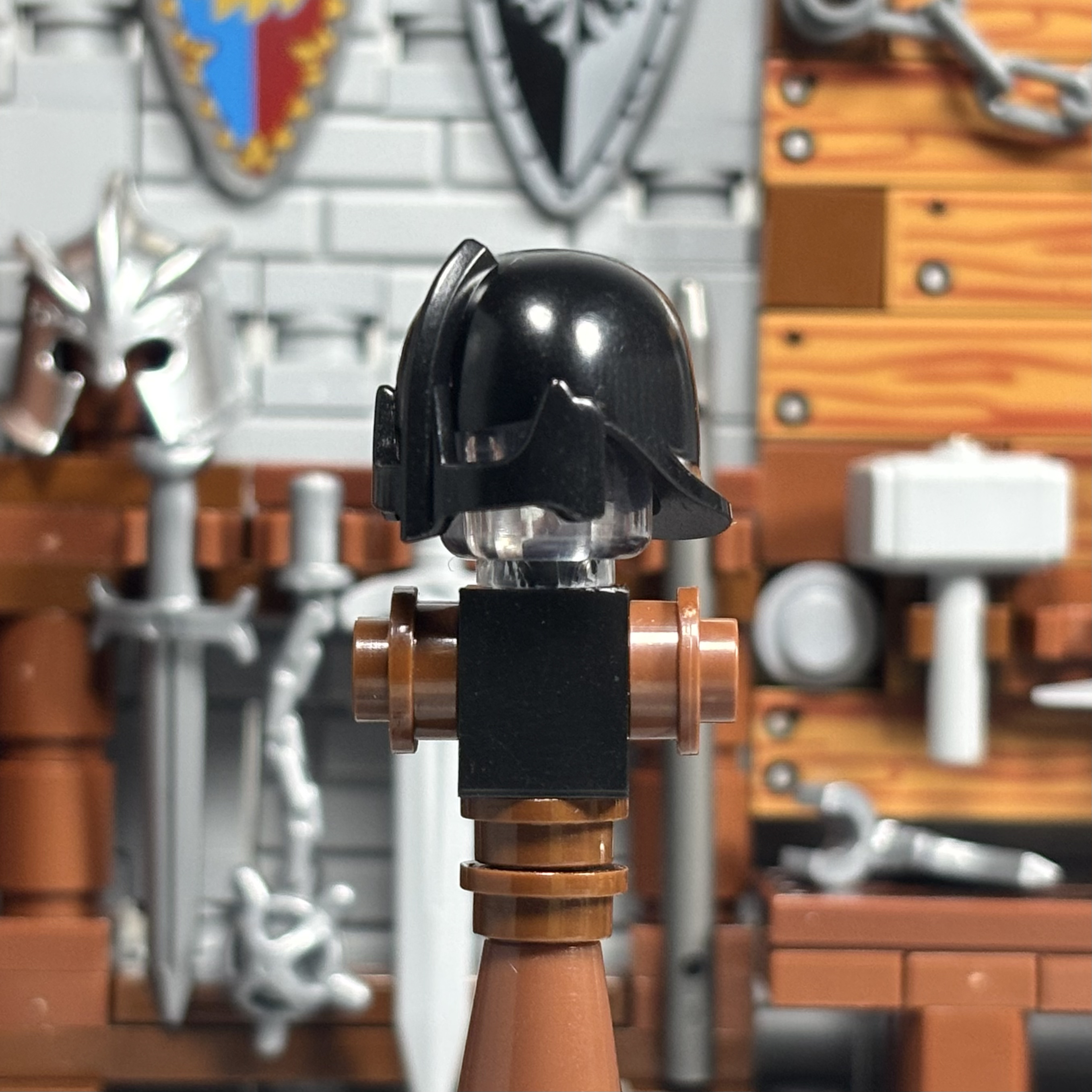Sharp Open Faced Sallet Inspired Helm