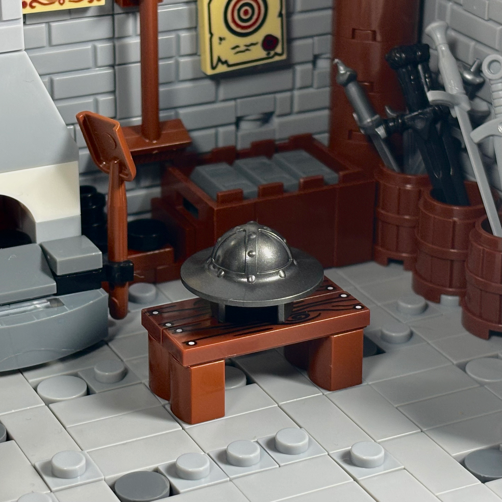Kettle Helm Inspired Helmet (Iron Grey)