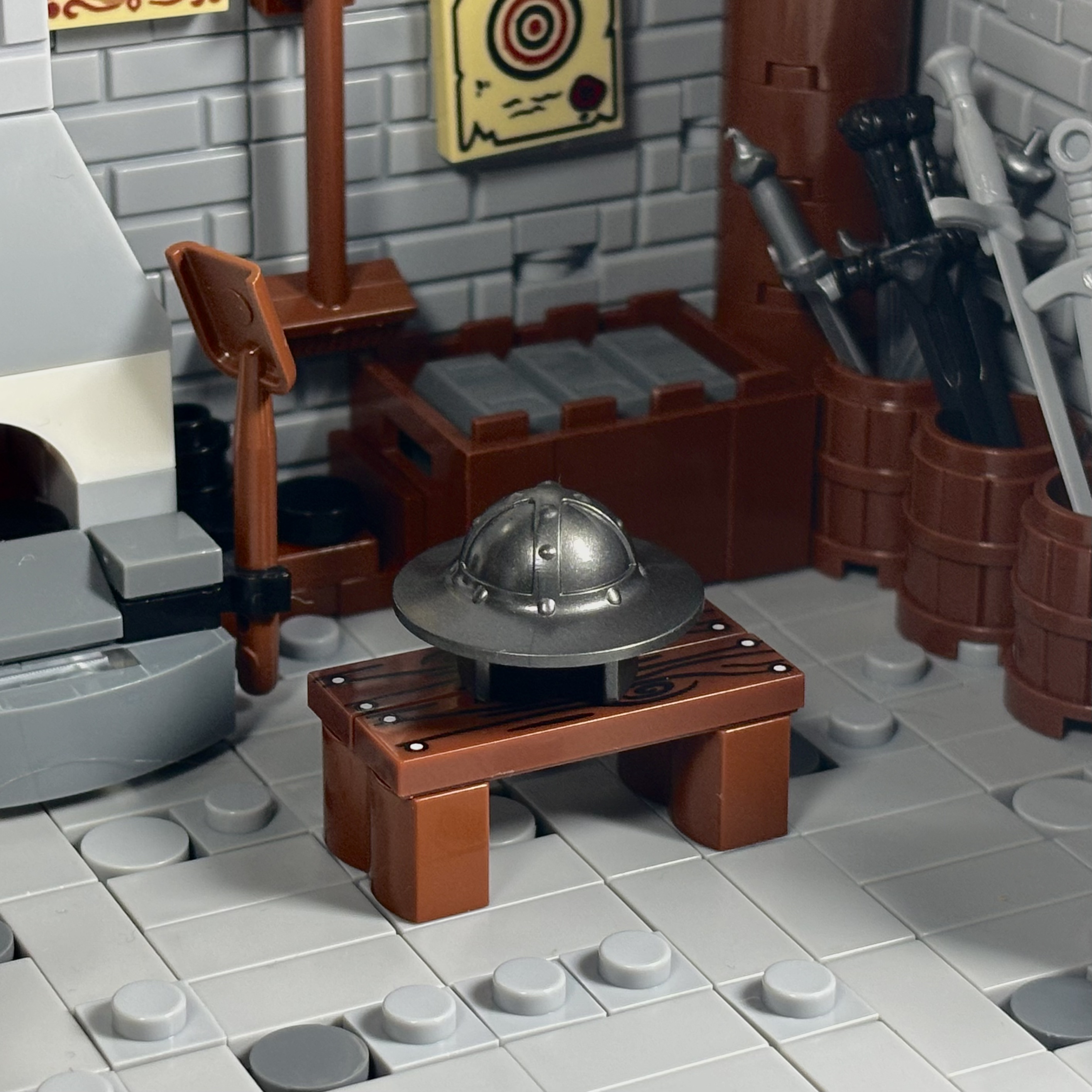 Kettle Helm Inspired Helmet (Iron Grey)
