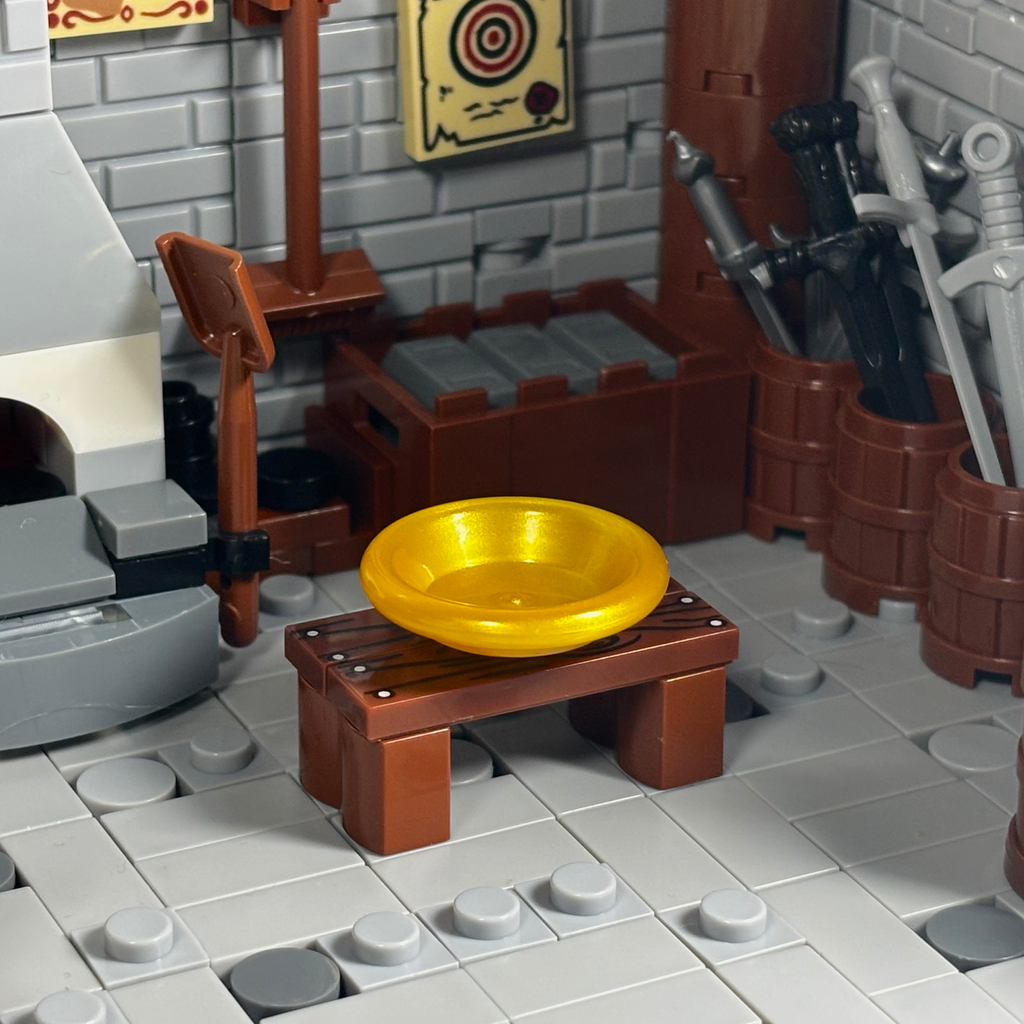 Plates (Gold and Grey)