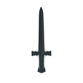 Mid Length Sword with Decorative Hilt