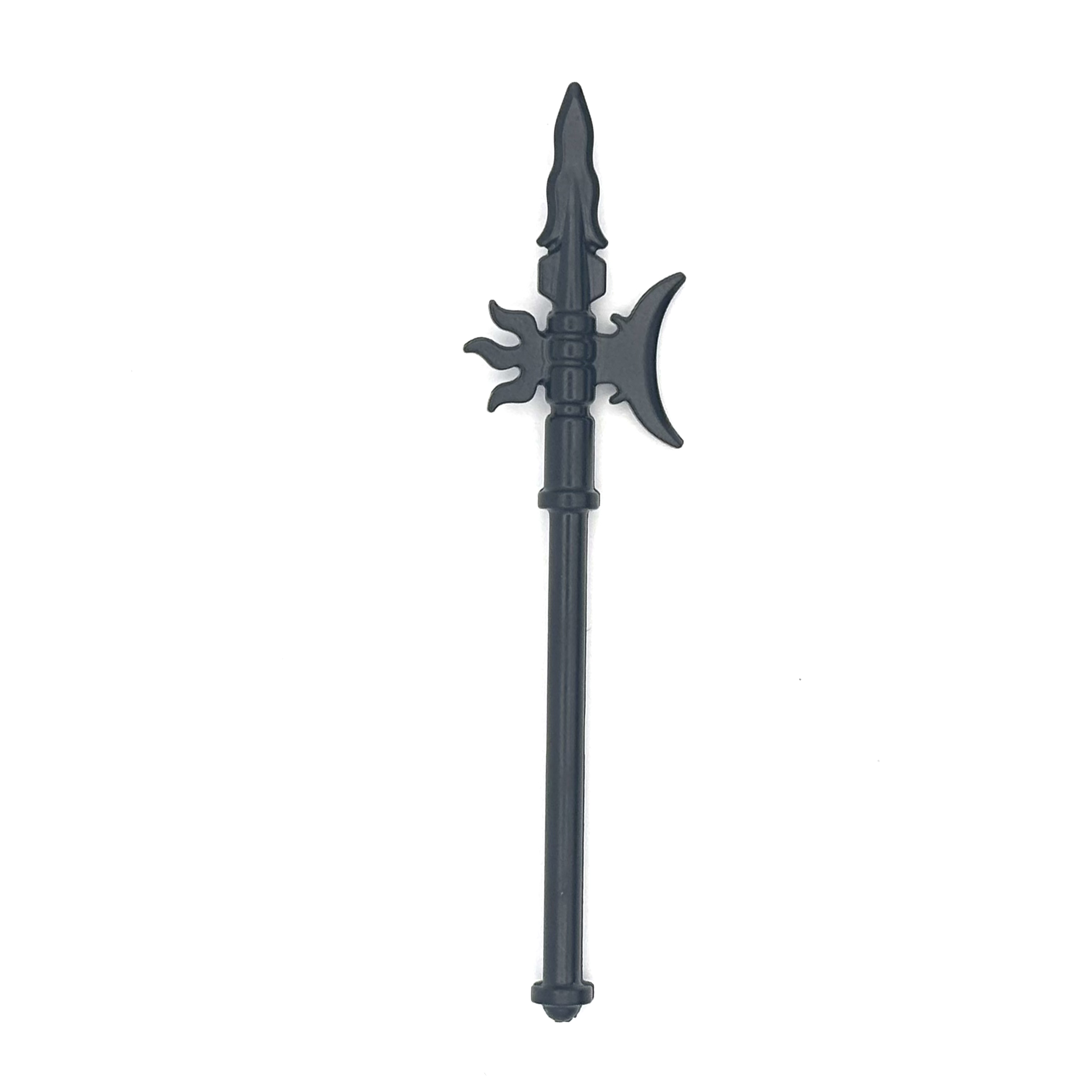 Medieval Halberd (Black and Grey)