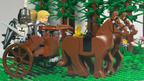Horse-Drawn War Chariot