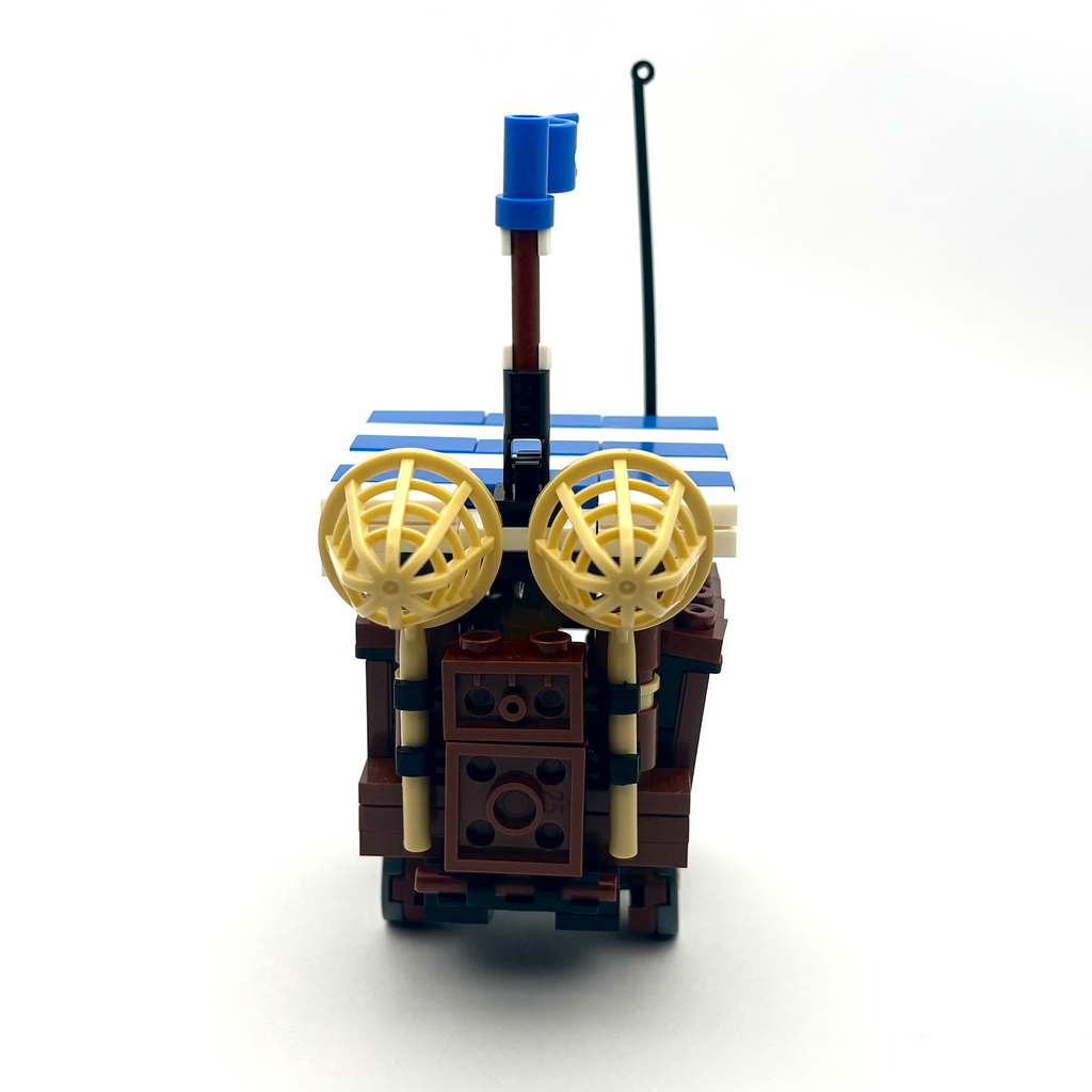 Fish Vendor Cart (Blue)