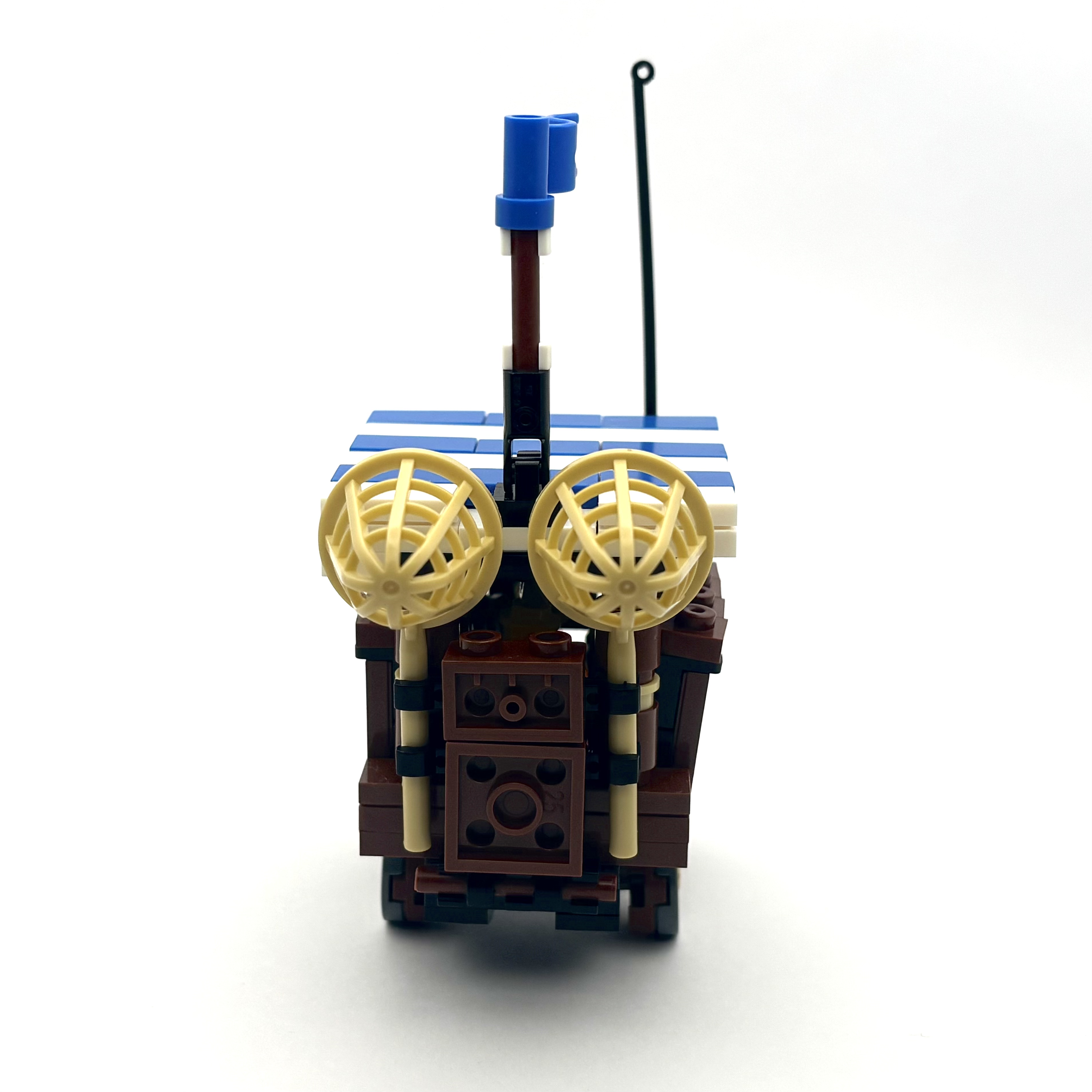 Fish Vendor Cart (Blue)