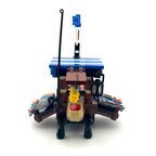 Fish Vendor Cart (Blue)