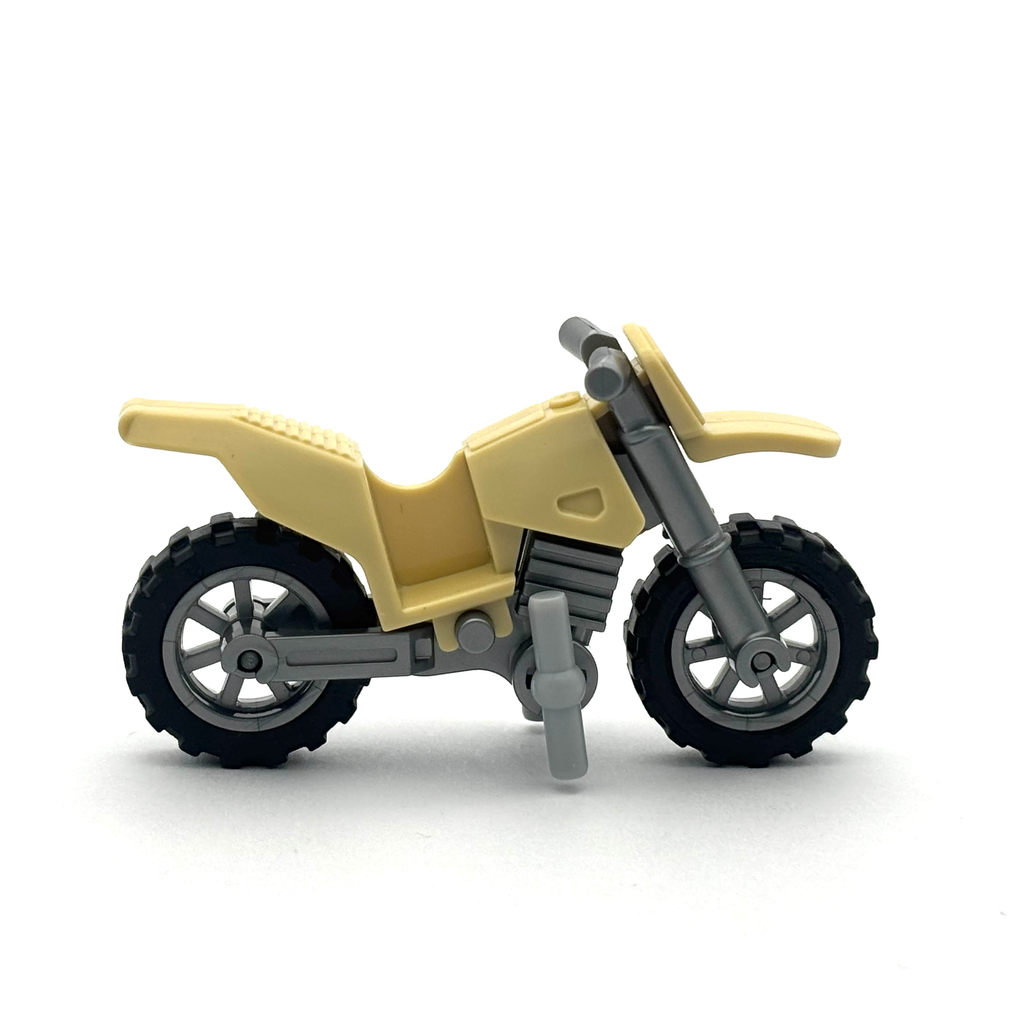 Dirt Bike (With and Without Operator) (Tan)