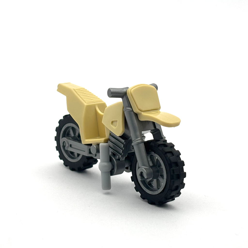 Dirt Bike (With and Without Operator) (Tan)