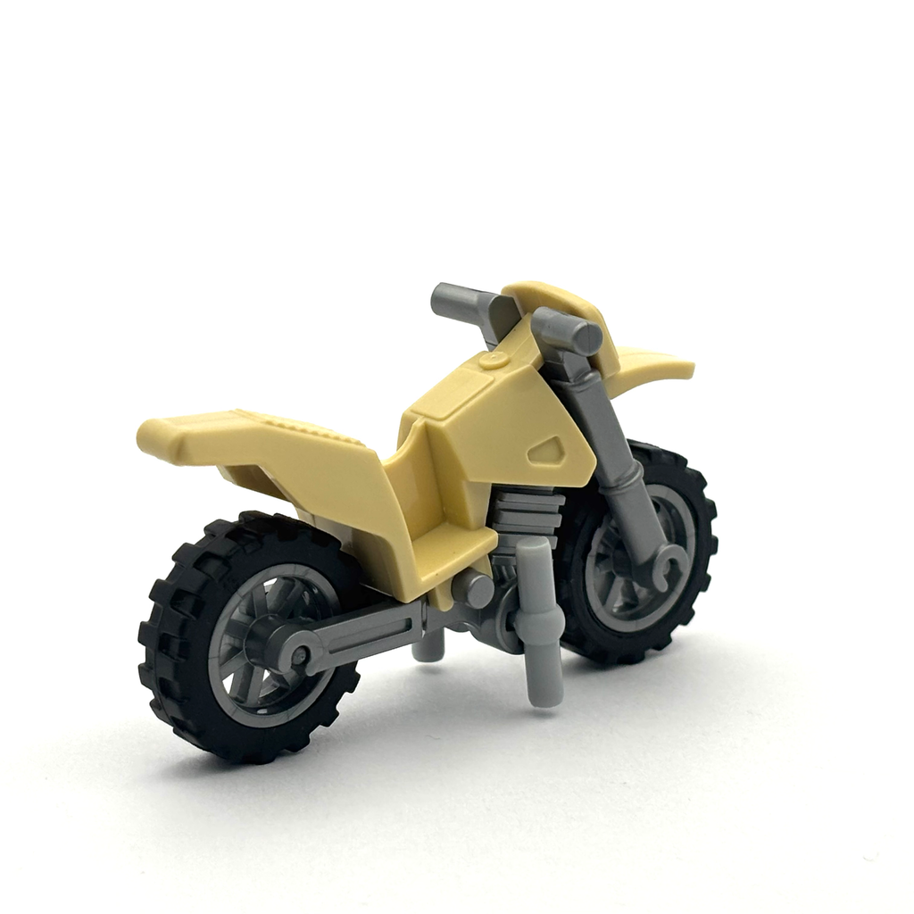 Dirt Bike (With and Without Operator) (Tan)