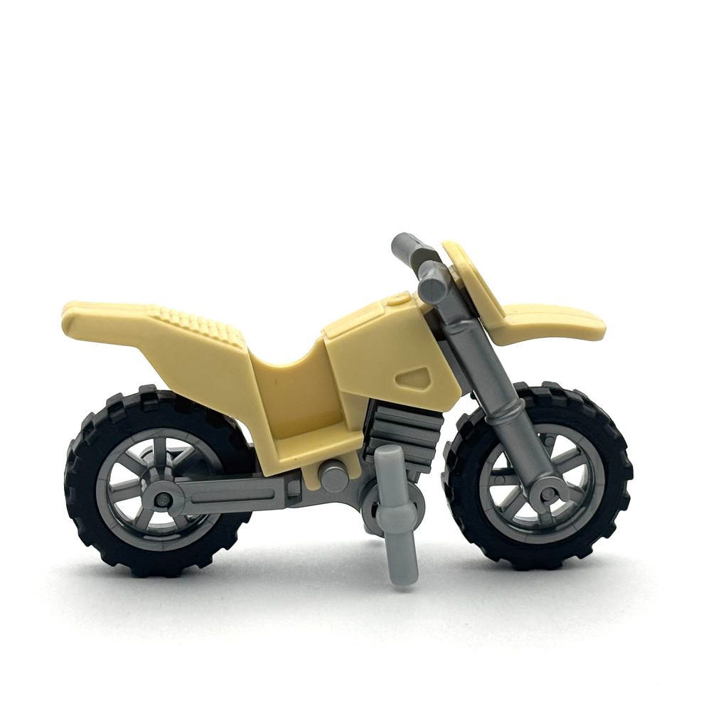 Dirt Bike (With and Without Operator) (Tan)