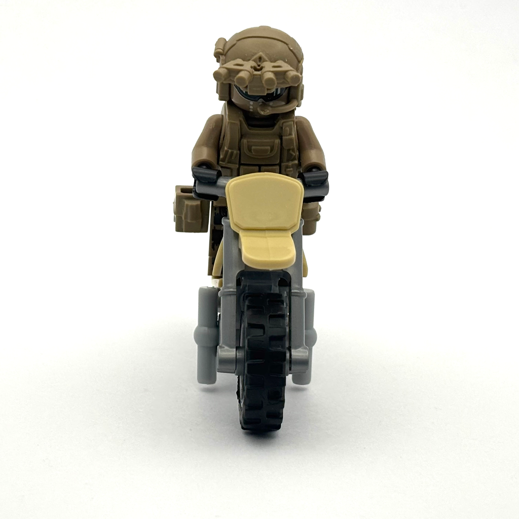 Dirt Bike (With and Without Operator) (Tan)