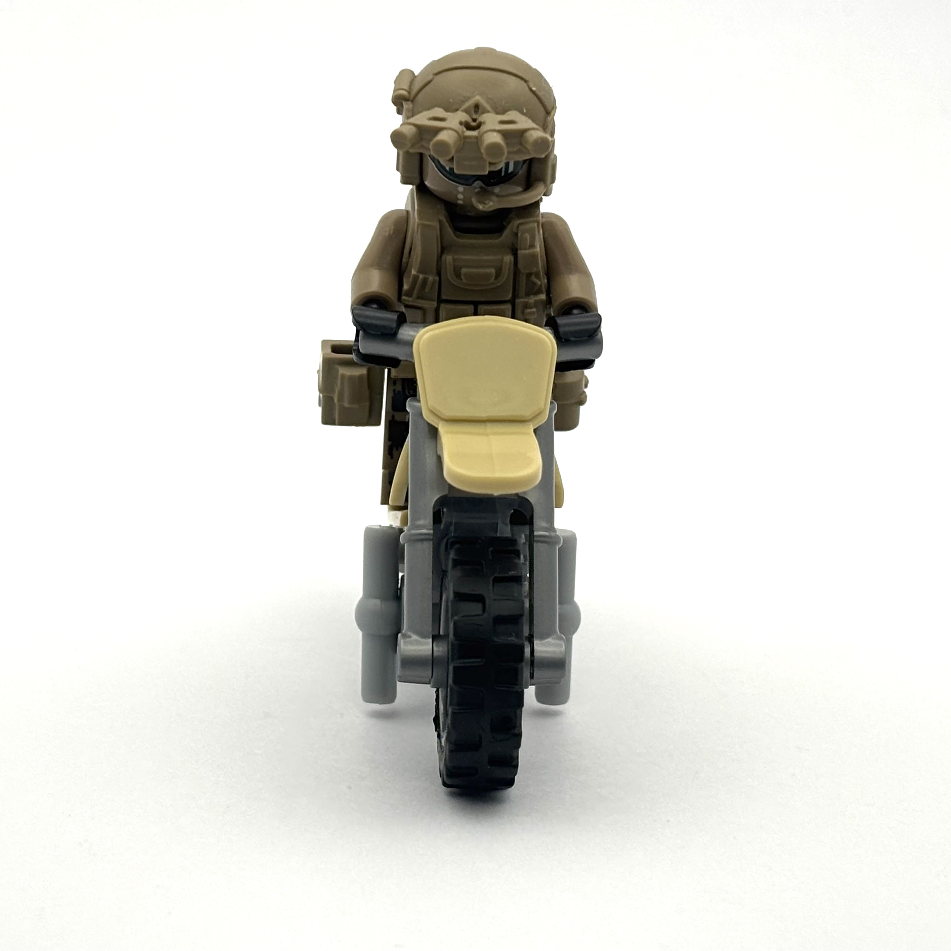 Dirt Bike (With and Without Operator) (Tan)