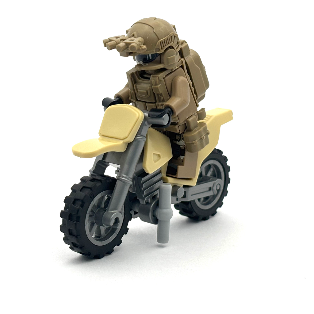 Dirt Bike (With and Without Operator) (Tan)