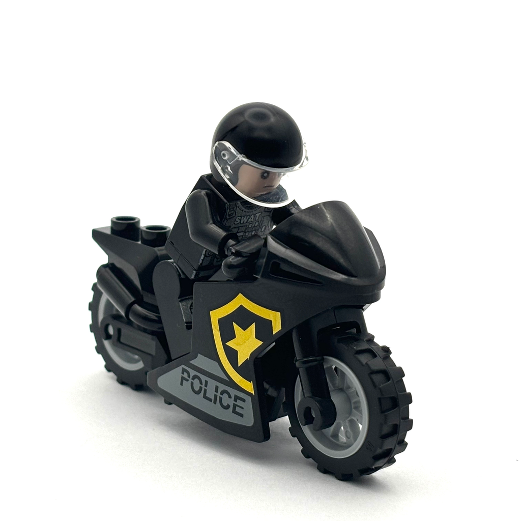 Police Dragster Interceptor (With and Without Fig)