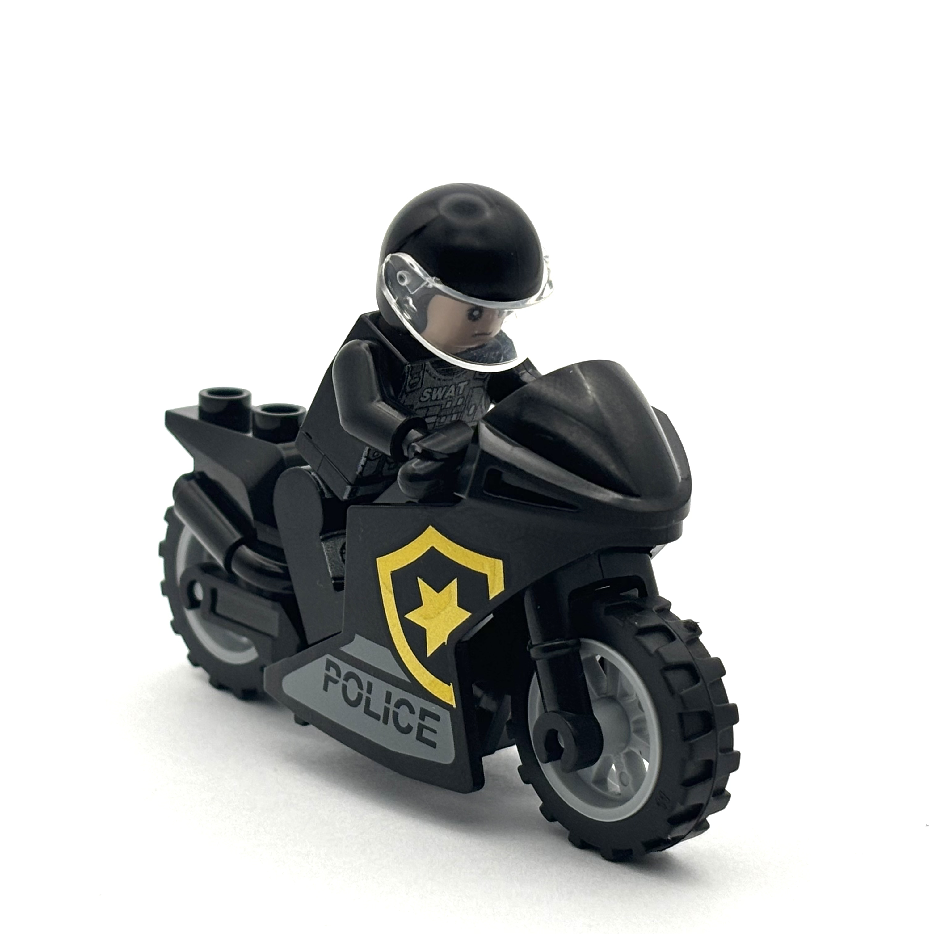 Police Dragster Interceptor (With and Without Fig)