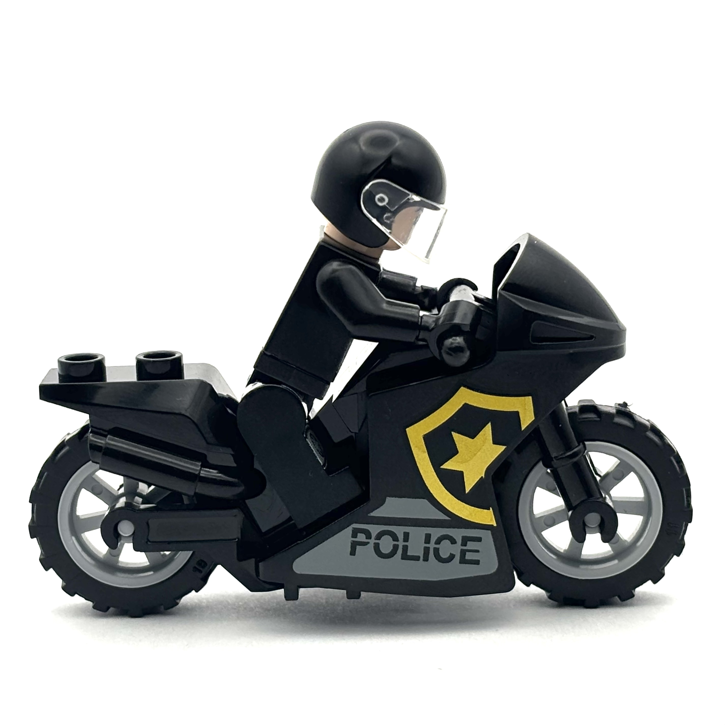Police Dragster Interceptor (With and Without Fig)