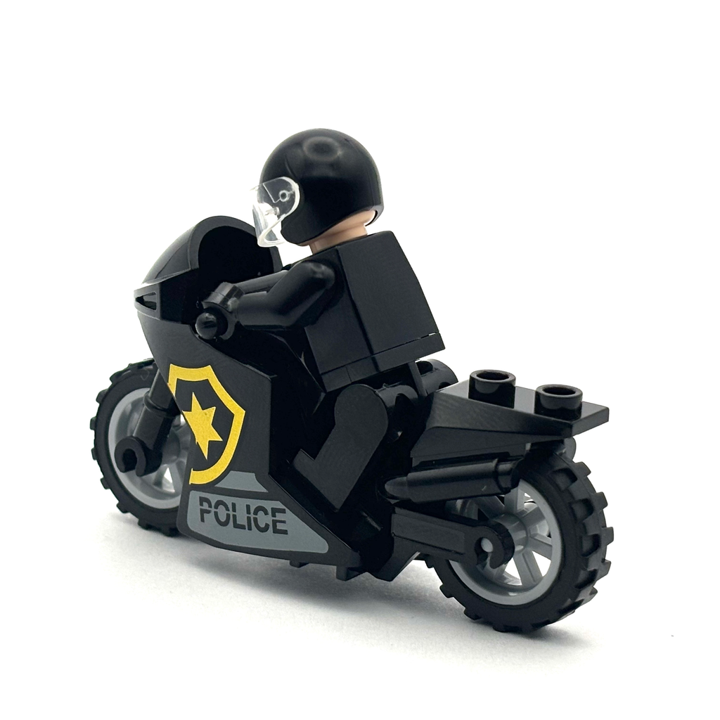 Police Dragster Interceptor (With and Without Fig)