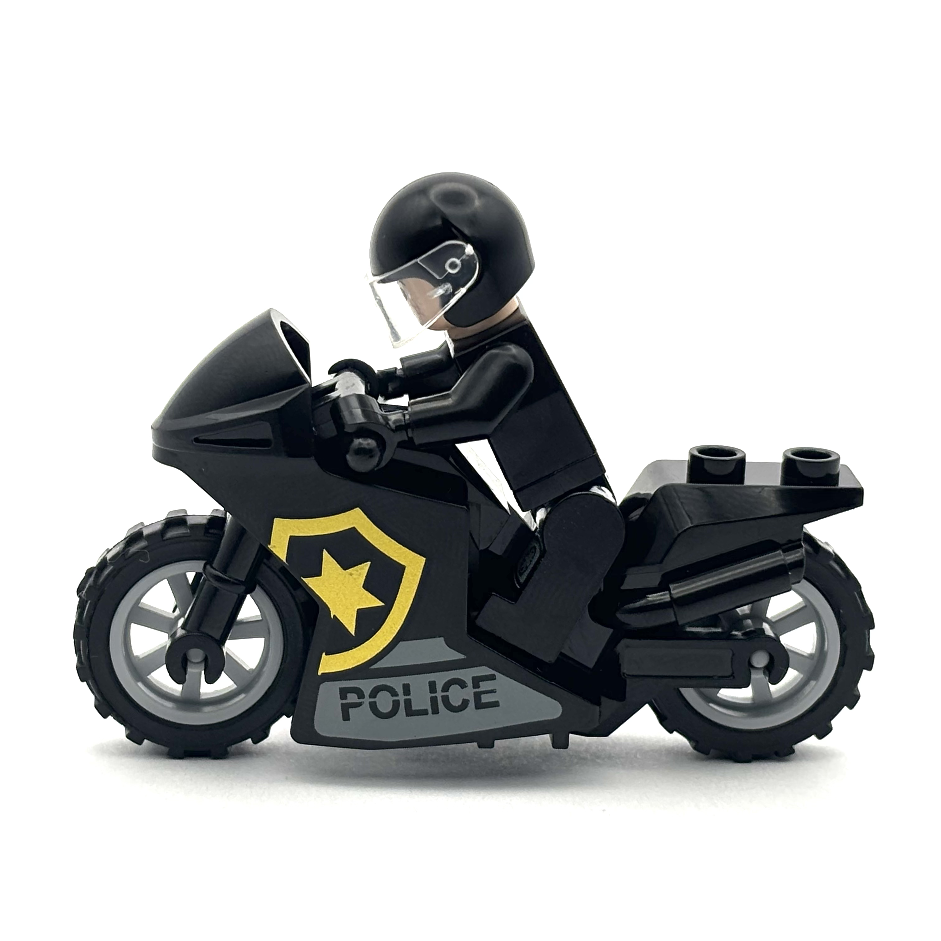 Police Dragster Interceptor (With and Without Fig)