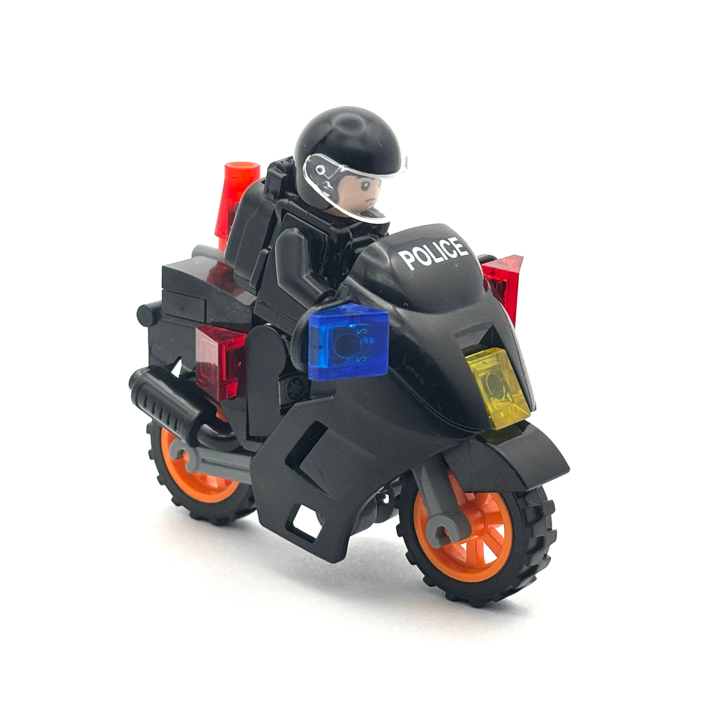 Police Falcon Interceptor (With and Without Operator)