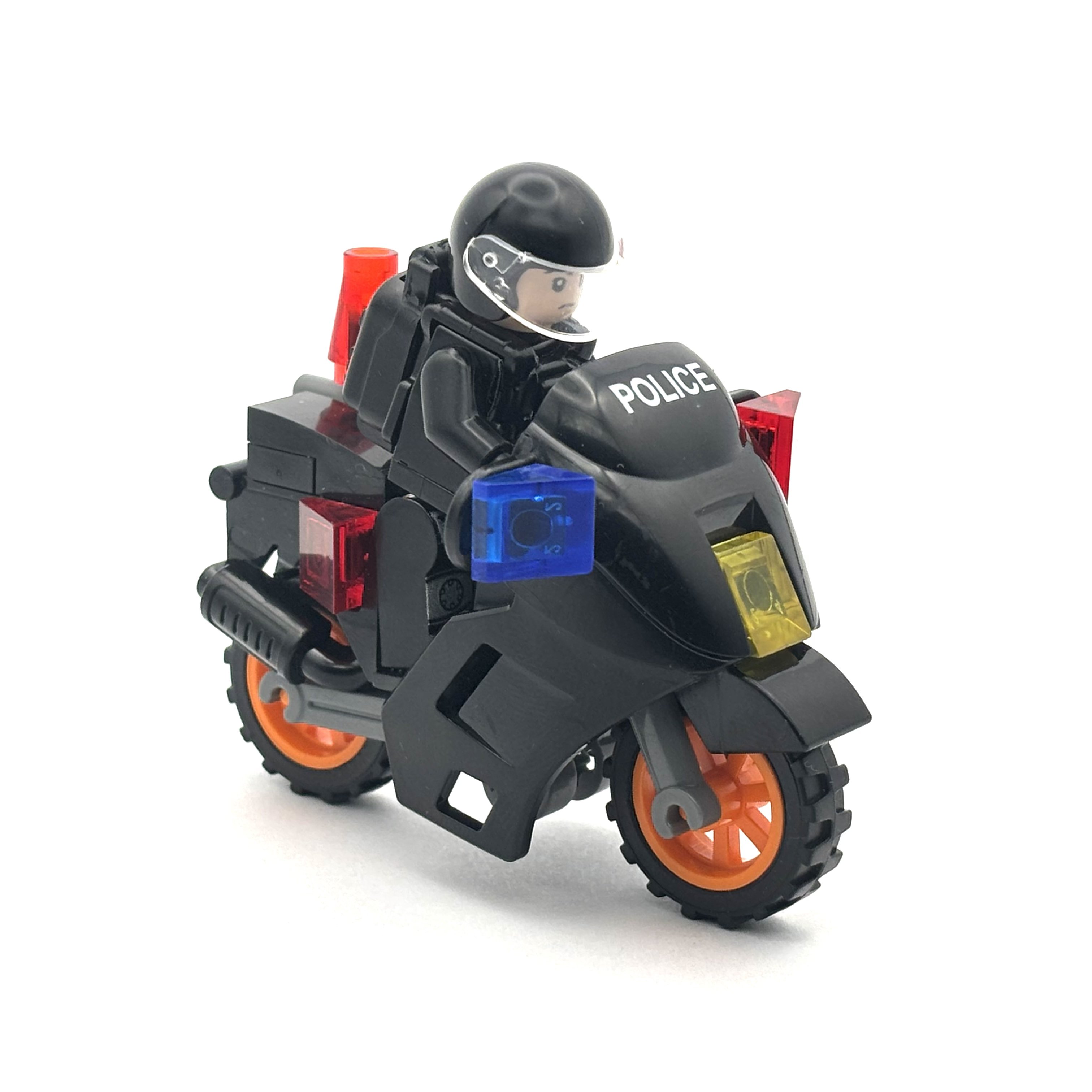 Police Falcon Interceptor (With and Without Operator)