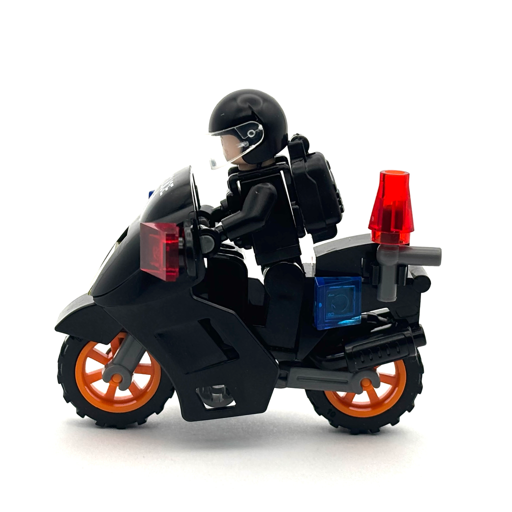 Police Falcon Interceptor (With and Without Operator)