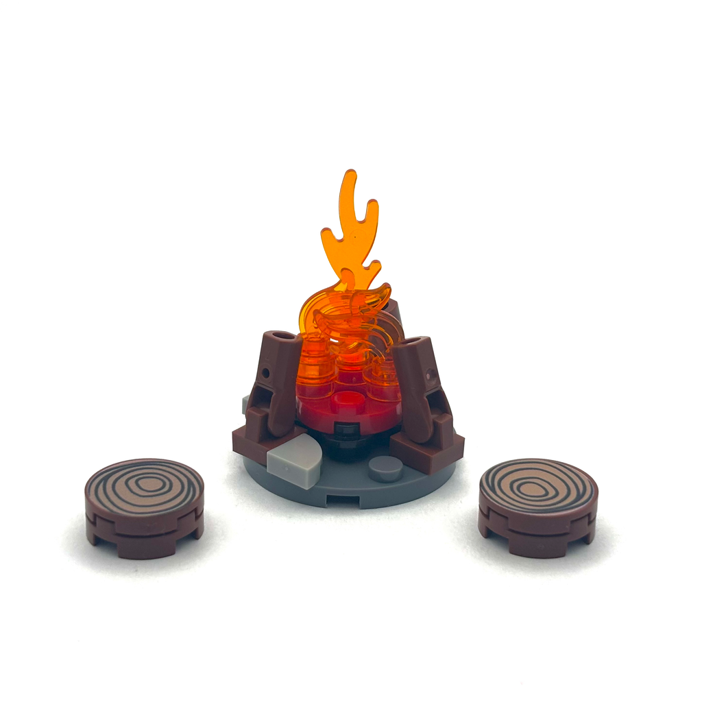 Basic Campfire Scene Set