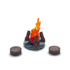 Basic Campfire Scene Set