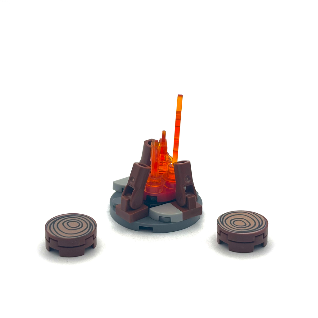 Basic Campfire Scene Set