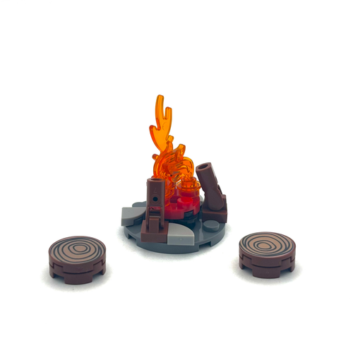 Basic Campfire Scene Set