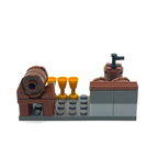Medieval Keg & Goblet Set