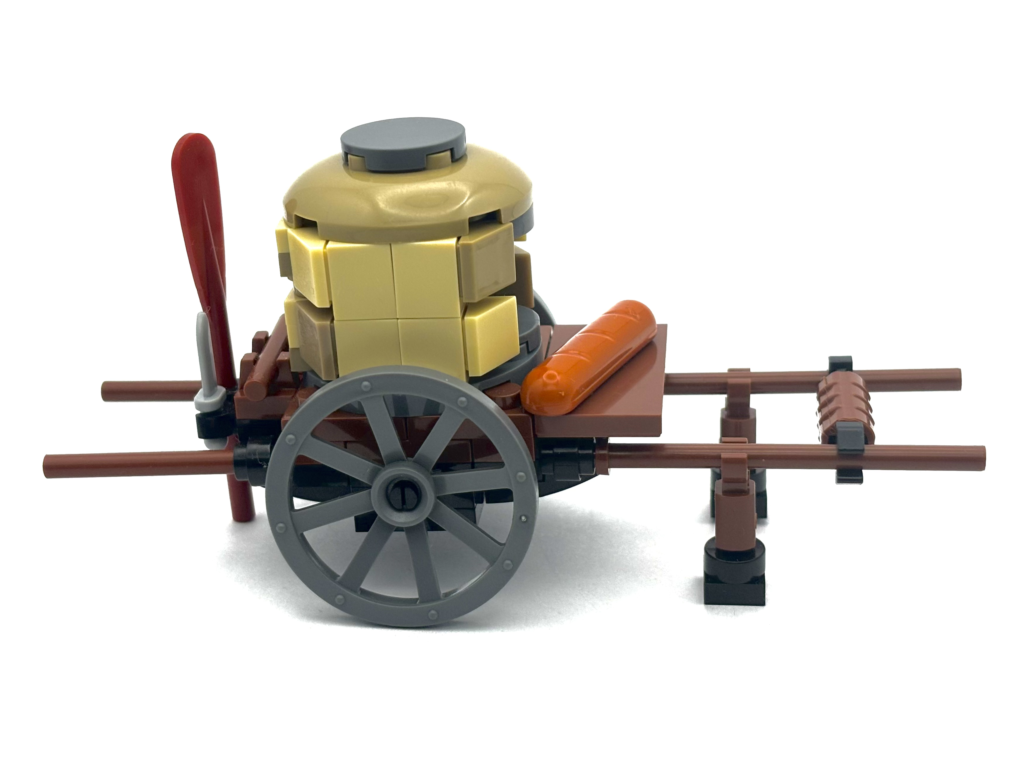 Medieval Bread Oven Cart