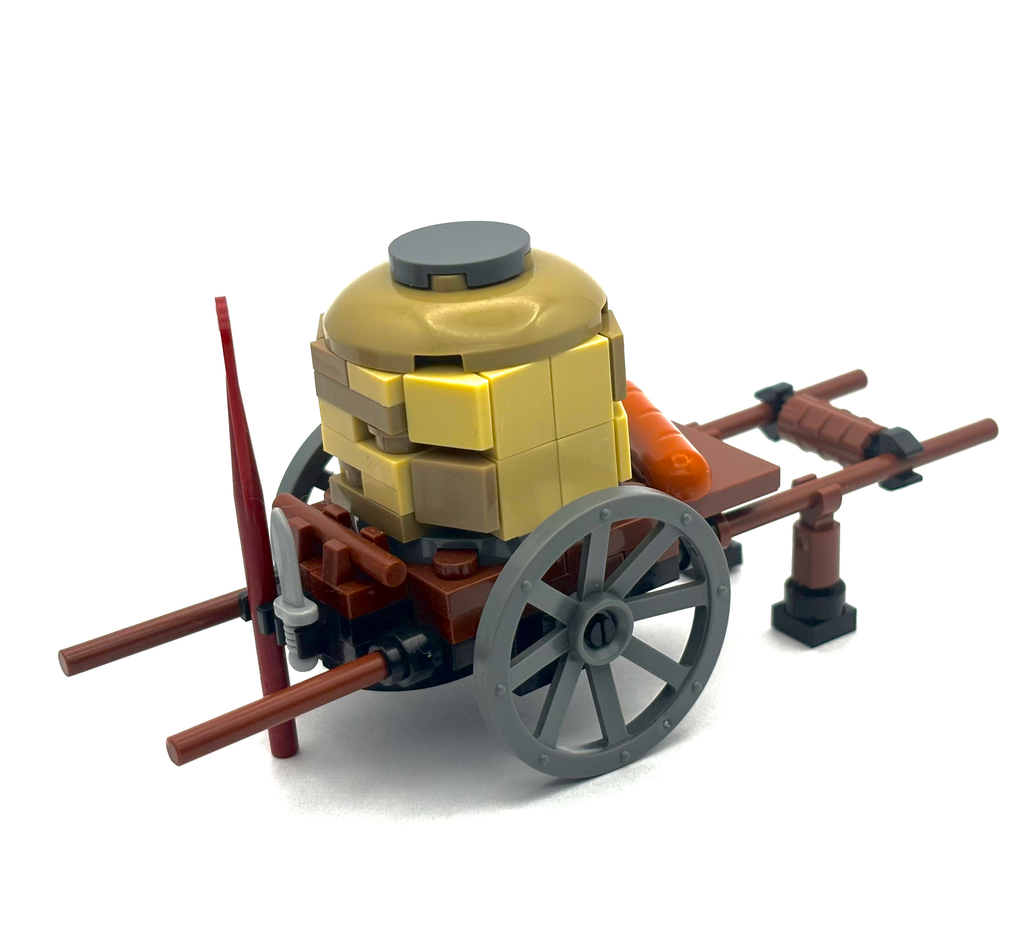 Medieval Bread Oven Cart