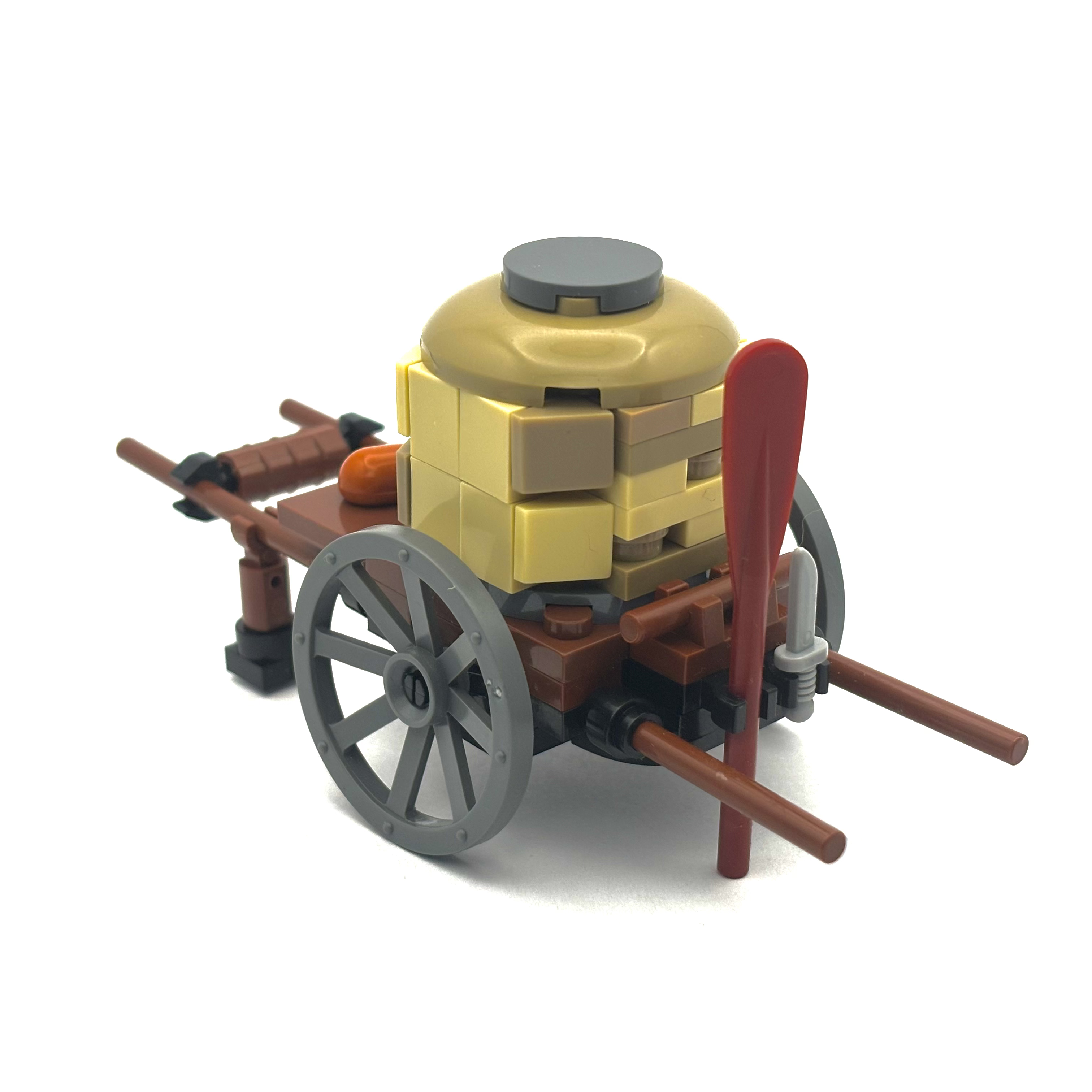 Medieval Bread Oven Cart