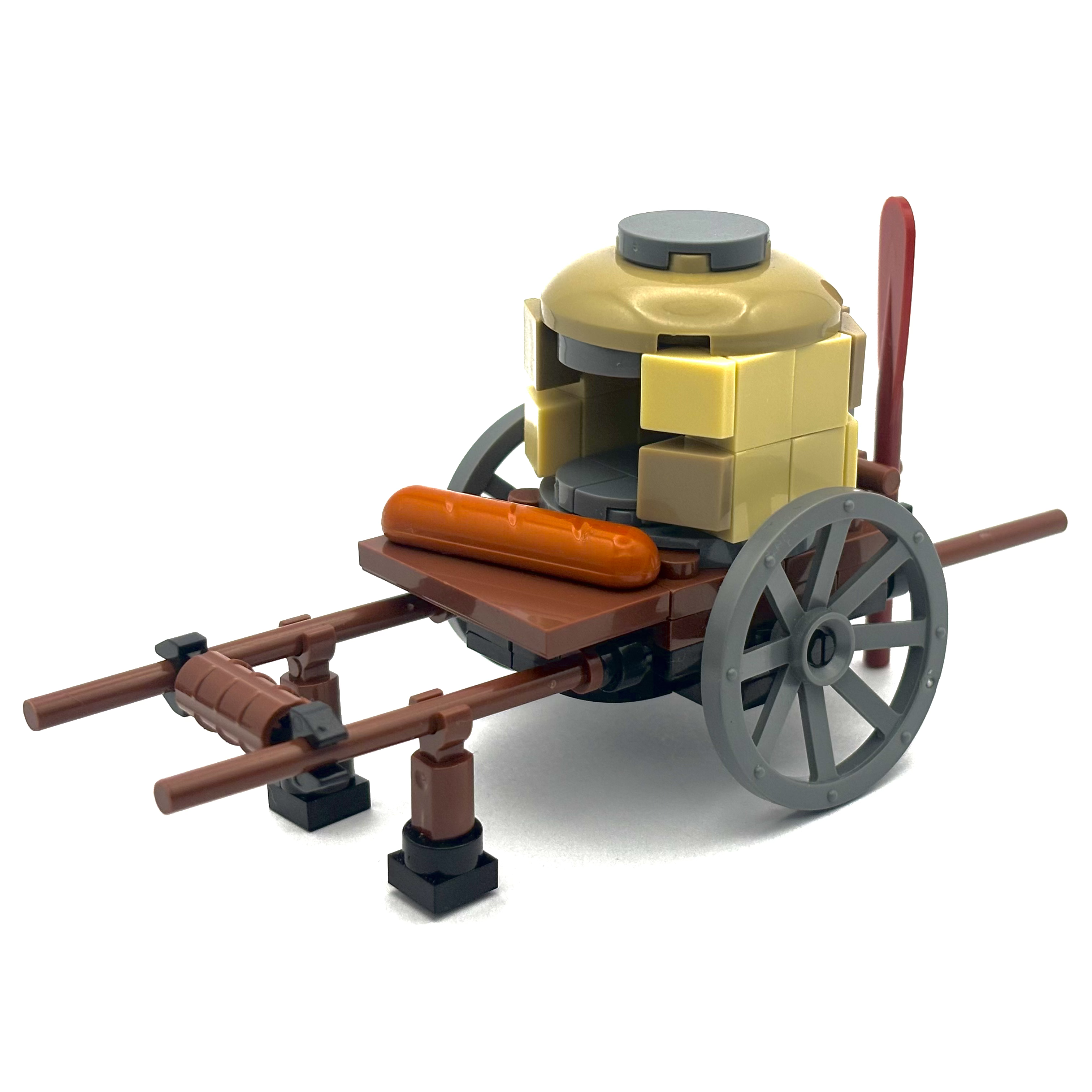 Medieval Bread Oven Cart