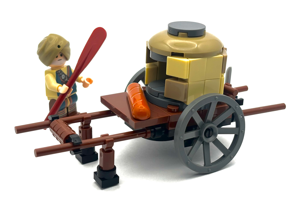 Medieval Bread Oven Cart