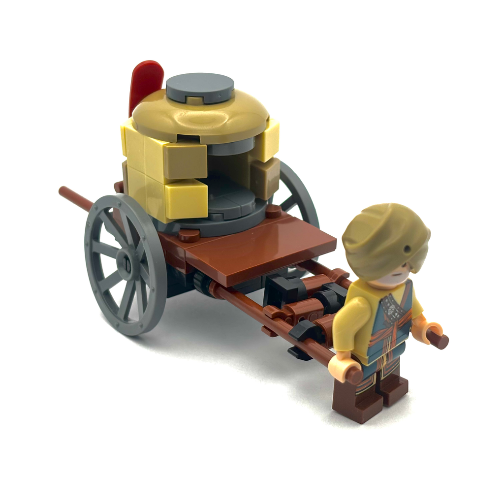 Medieval Bread Oven Cart