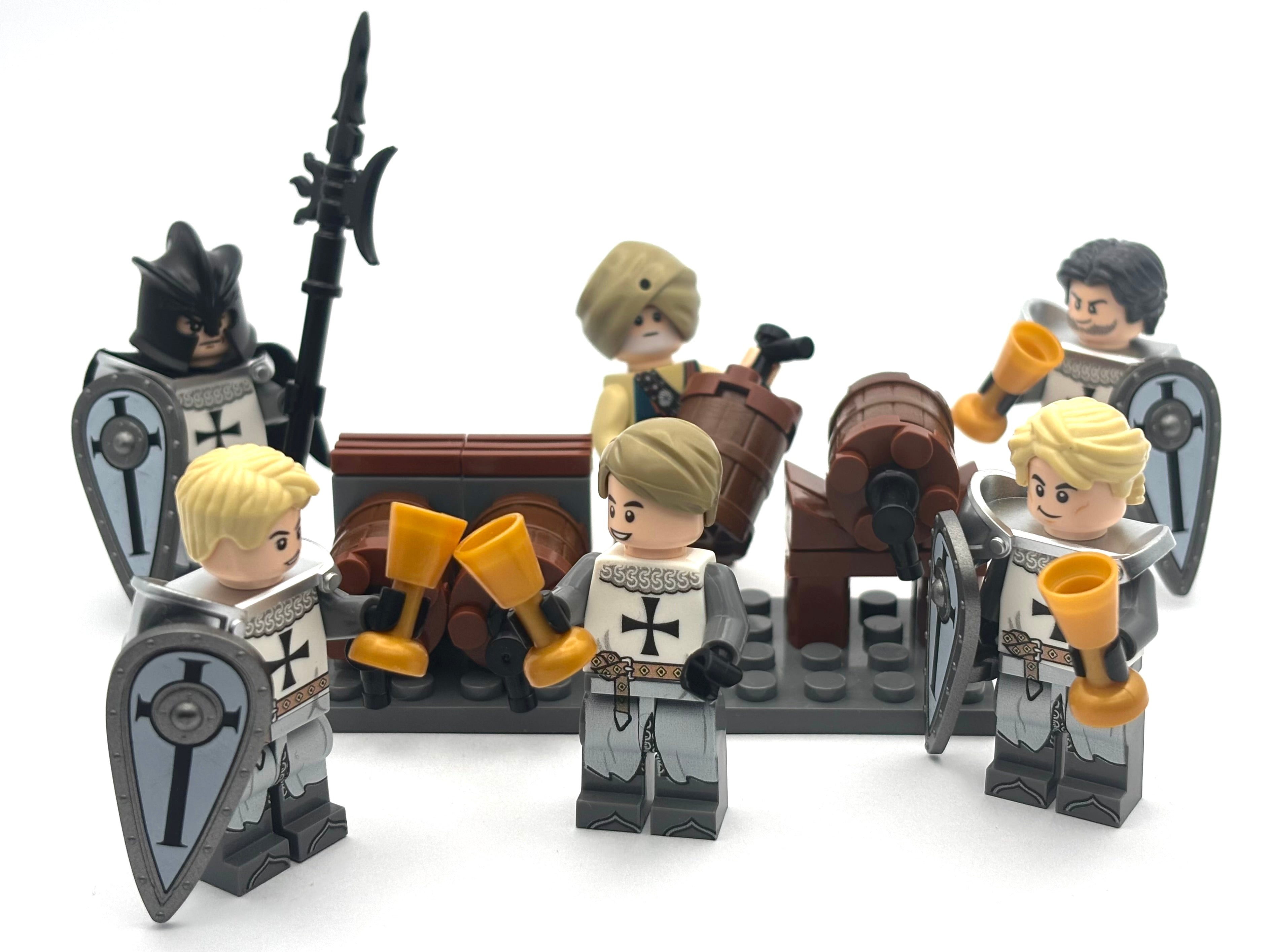 Medieval Keg & Goblet Set