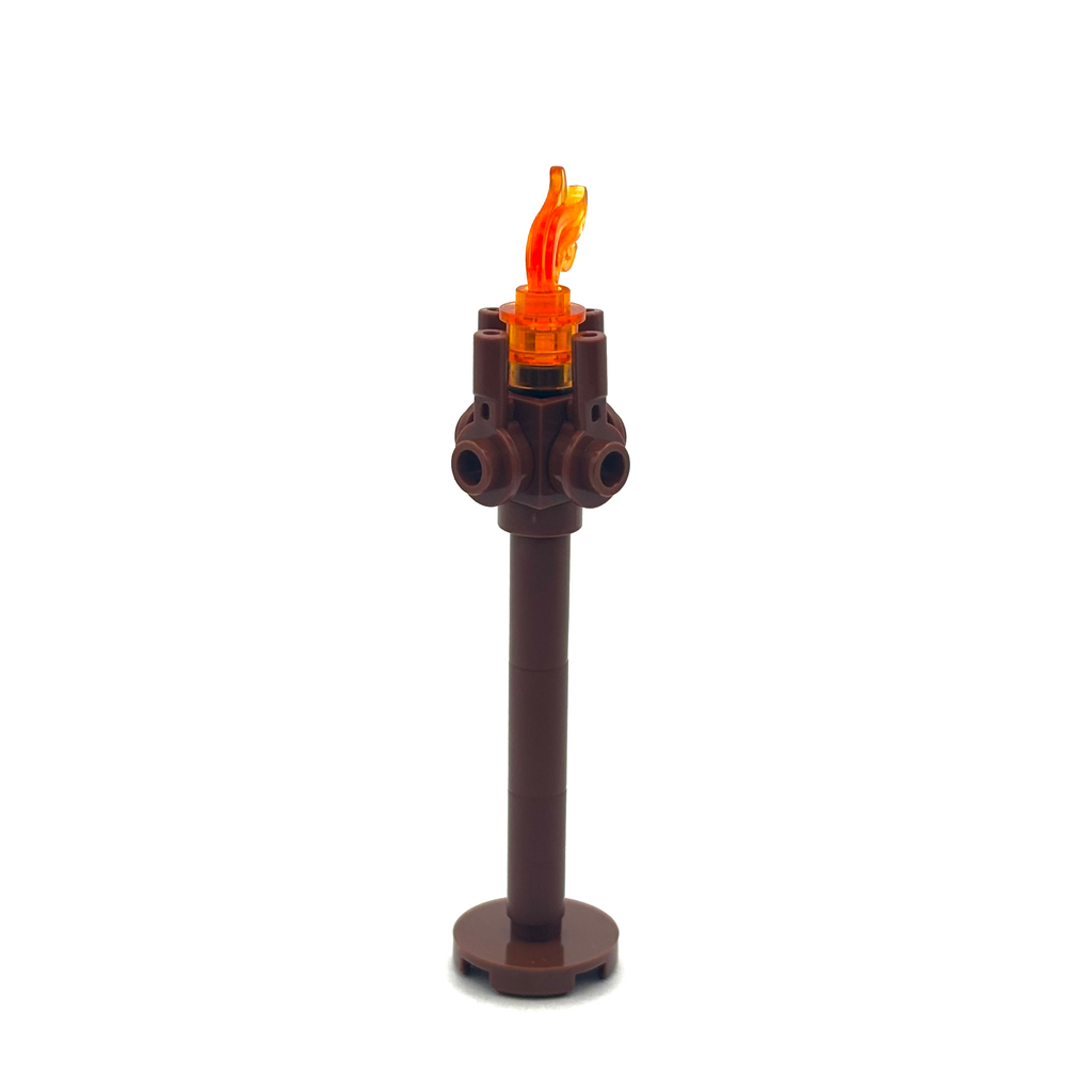 Medieval Torch Post