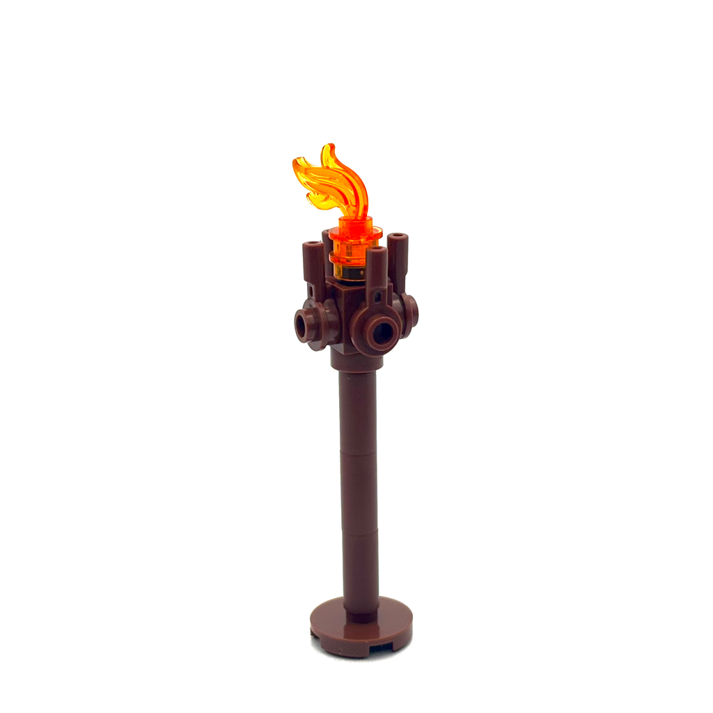 Medieval Torch Post