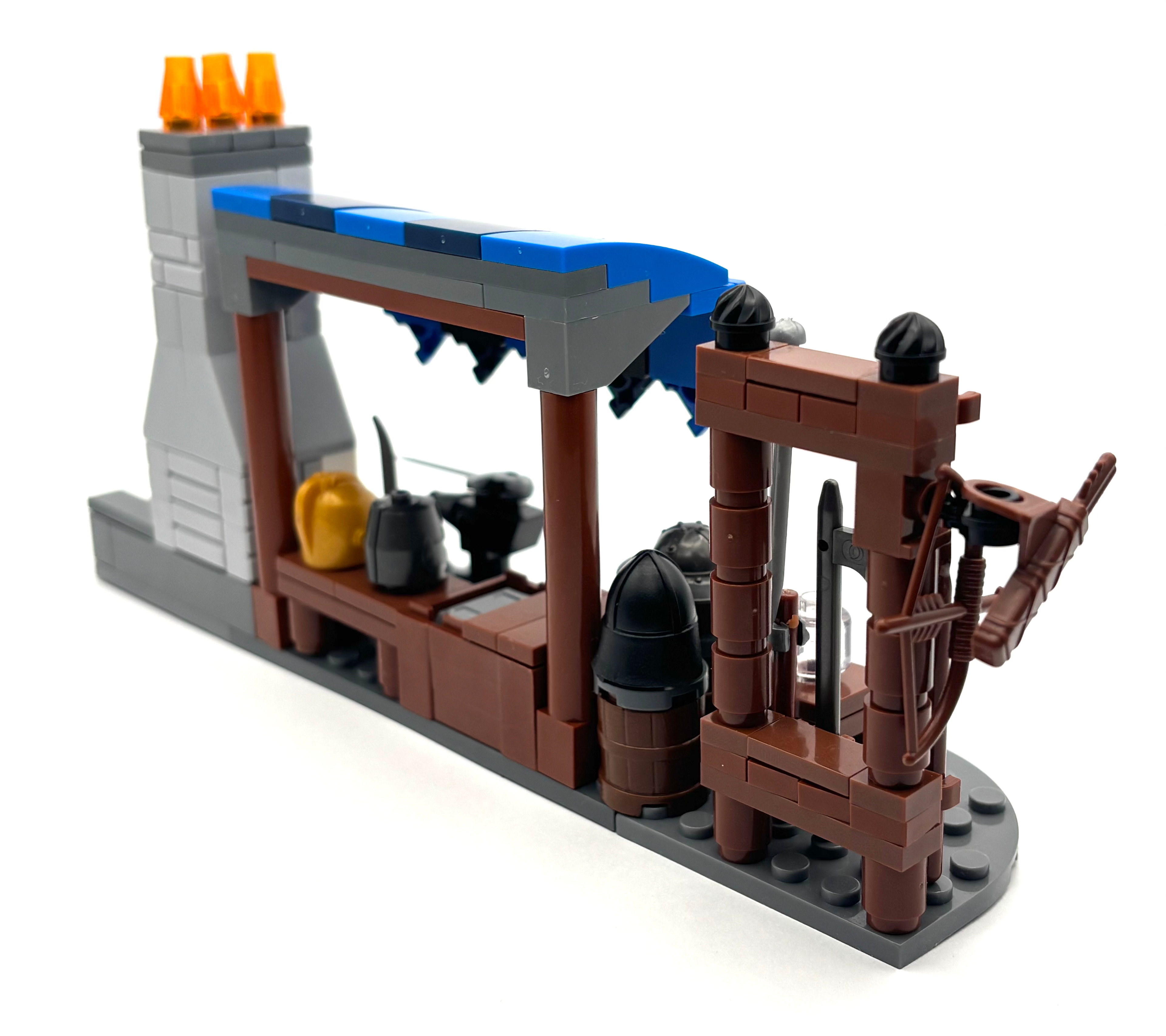 Medieval Weaponsmith & Armorer Stall Set