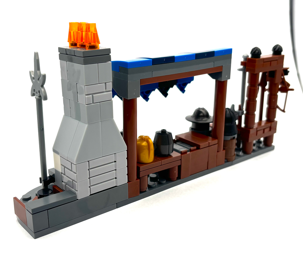 Medieval Weaponsmith & Armorer Stall Set