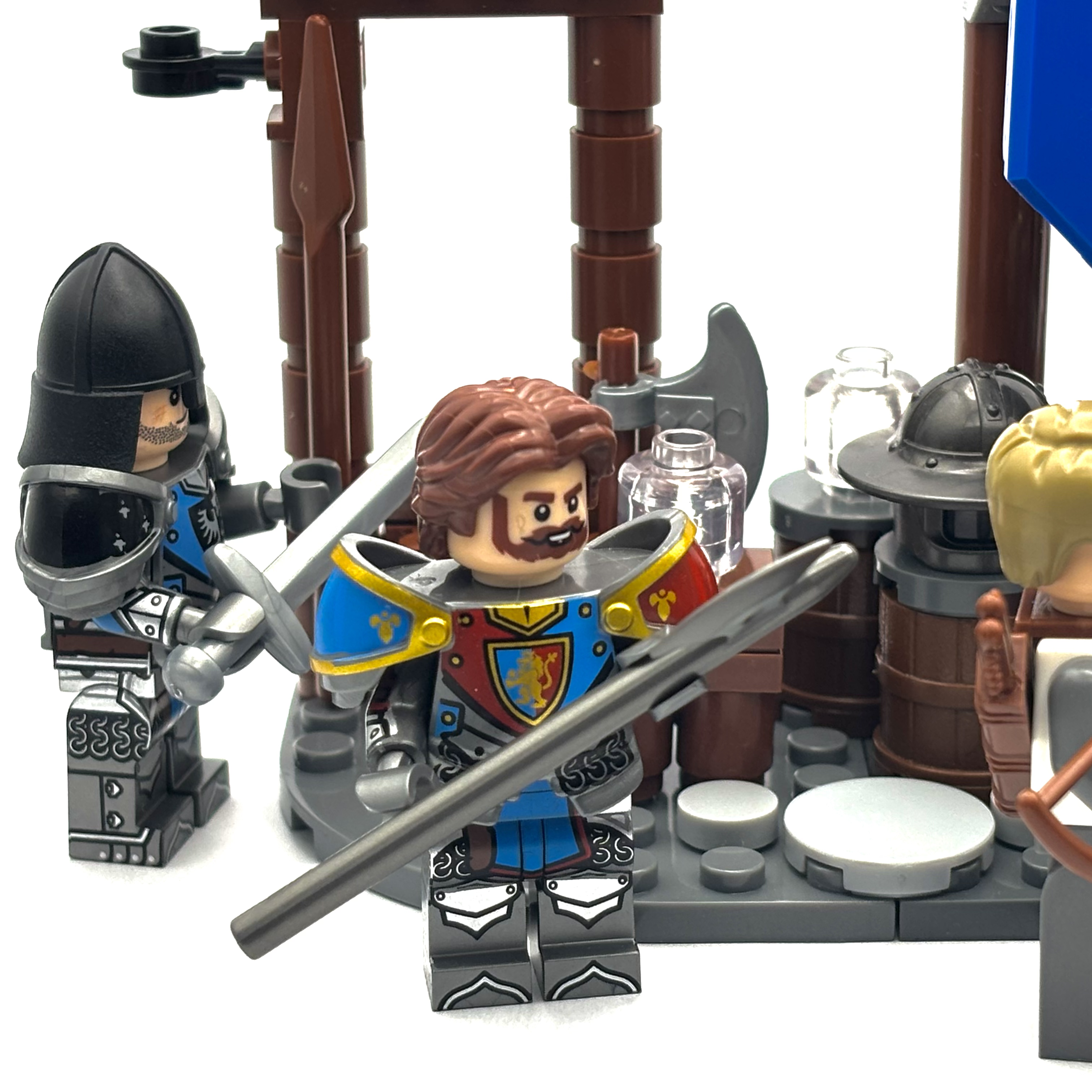 Medieval Weaponsmith & Armorer Stall Set